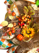 Load image into Gallery viewer, Scarecrow Wreath, Fall Wreath, Thanksgiving Wreath, Fall Thanksgiving Decor