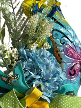 Load image into Gallery viewer, Butterfly Wreath, Front Door Decor, Spring Summer Wreath