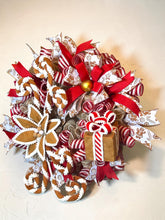 Load image into Gallery viewer, Gingerbread Christmas, Christmas Wreath, Christmas Decor