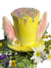 Load image into Gallery viewer, Easter Bunny Hat Centerpiece, Easter Decor