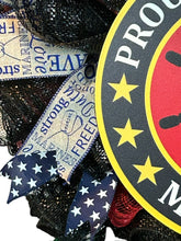Load image into Gallery viewer, Marine Wreath, Military Wreath, Veteran Wreath, Patriotic