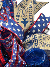 Load image into Gallery viewer, Air Force Wreath, Military Gift, Patriotic, Veteran Gift