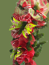 Load image into Gallery viewer, Peppermint Candy Garland, Christmas Garland, Christmas Decor