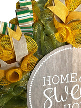 Load image into Gallery viewer, Home Sweet Home Wreath, Home Decor, Everyday Wreath