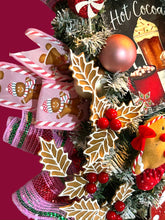 Load image into Gallery viewer, Gingerbread Swag, Christmas Decor, Hot Cocoa Christmas, Winter Decor