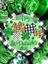 Load image into Gallery viewer, St. Patrick’s Day Wreath, Happy St. Patrick’s Day, St. Patrick’s Decor