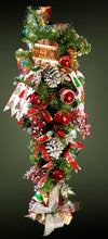 Load image into Gallery viewer, Joy to the World Christmas Swag, Christmas Decor, Ornament Swag