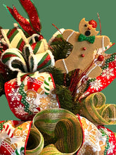 Load image into Gallery viewer, Gingerbread Swag, Christmas Decor, Gingerbread Christmas
