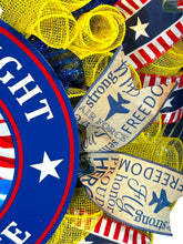 Load image into Gallery viewer, Air Force Wreath, Military Wreath, Veteran Gift, Patriotic