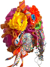 Load image into Gallery viewer, Fiesta Party Wreath, Fiesta Decor, Fiesta Wreath