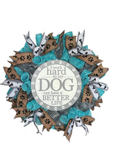 Load image into Gallery viewer, Dog Wreath, Dog Lover’s Gift, Dog Decor