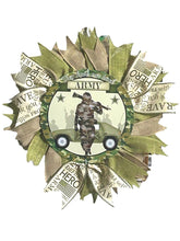 Load image into Gallery viewer, Army Wreath, Military Wreath, Veteran, Patriotic