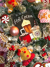 Load image into Gallery viewer, Gingerbread Swag, Christmas Decor, Hot Cocoa Christmas, Winter Decor