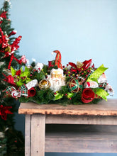 Load image into Gallery viewer, Santa Christmas Centerpiece, Christmas Decor