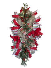 Load image into Gallery viewer, Christmas Presents Swag, Rustic Christmas, Christmas Decor, Christmas Wreath