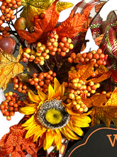 Load image into Gallery viewer, Welcome To Our Home Fall Autumn Wreath, Thanksgiving Wreath, Fall Decor