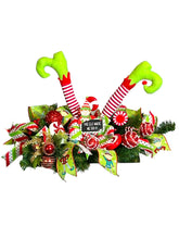 Load image into Gallery viewer, Elf Centerpiece, Christmas Centerpiece, Christmas Decor