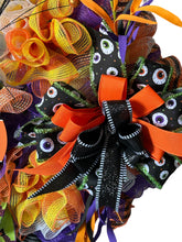 Load image into Gallery viewer, Hocus Pocus Halloween Wreath, Halloween Decor, Witch Wreath
