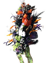 Load image into Gallery viewer, Halloween Swag, Witch Halloween Decor, If The Shoe Fits