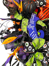 Load image into Gallery viewer, Halloween Swag, Witch Halloween Decor, If The Shoe Fits