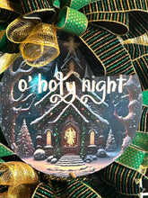 Load image into Gallery viewer, O'Holy Night Christmas Wreath, Religious :Christmas, Christmas Decor