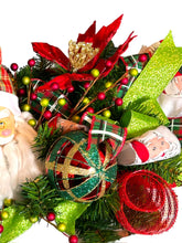 Load image into Gallery viewer, Santa Christmas Centerpiece, Christmas Decor