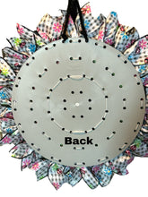 Load image into Gallery viewer, Lady Bug Wreath, Lady Bug Ribbon Wreath, Lady Bug Door Decor