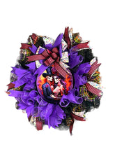 Load image into Gallery viewer, Dia de los Muerte Wreath, Day of the Dead Wreath, Day of the Dead Couple