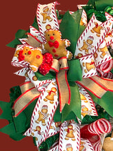 Load image into Gallery viewer, Gingerbread Wreath, Gingerbread Christmas, Winter Decor, Christmas Decor