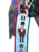 Load image into Gallery viewer, Nutcracker Christmas Swag, Christmas Decor
