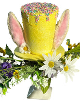 Load image into Gallery viewer, Easter Bunny Hat Centerpiece, Easter Decor