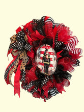 Load image into Gallery viewer, Fireman Wreath, Fireman Gift, Awareness Wreath