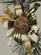 Load image into Gallery viewer, Angel Grapevine Wreath, Christmas Angel Wreath, Winter Angel Wreath