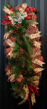 Load image into Gallery viewer, Pinecone Swag, Christmas Swag, Christmas Decor, Winter Decor