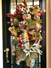 Load image into Gallery viewer, Gingerbread Swag, Christmas Decor, Gingerbread Christmas