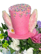 Load image into Gallery viewer, Easter Centerpiece, Easter Decor, Easter Bunny Hat