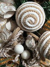 Load image into Gallery viewer, Rustic Christmas Swag, Gold Christmas, Farmhouse Christmas, Christmas Decor