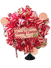 Load image into Gallery viewer, Candy Cane Wreath, Christmas Wreath, Christmas Decor