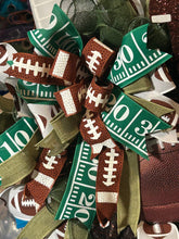 Load image into Gallery viewer, Football Wreath, Sports Decor, Football Gift, Football Decor