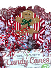 Load image into Gallery viewer, Candy Christmas, Christmas Wreath, Christmas Decor