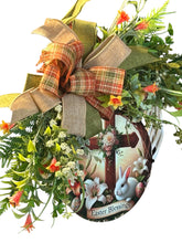 Load image into Gallery viewer, Easter Blessing Wreath, Easter Decor, Religious Easter
