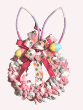 Load image into Gallery viewer, Easter Bunny Wreath, Easter Decor, Easter Bunny Door Decor