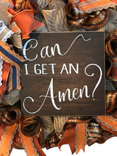Load image into Gallery viewer, Can I Get an Amen Wreath, Everyday Wreath, Religious Decor, Home Decor