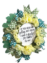 Load image into Gallery viewer, The Mom Wreath, Humerous Wreath, Mom Gift, Mother's Day