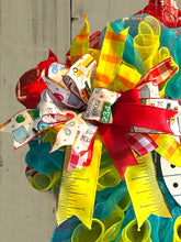 Load image into Gallery viewer, Welcome Back Classroom Wreath, Teacher Wreath, Teacher Gift