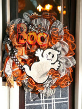 Load image into Gallery viewer, Ghost Wreath, Halloween Wreath, Halloween Decor