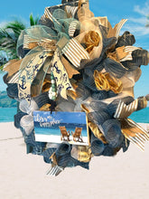 Load image into Gallery viewer, This Is My Happy Place Beach Wreath Beach House Decor