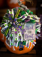 Load image into Gallery viewer, Trick or Treat Halloween Wreath Frankenstein Wreath Halloween Decor