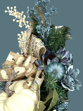 Load image into Gallery viewer, Fall Swag, Pumpkin Swag, Fall Decor, Thanksgiving Decor, Autumn Decor