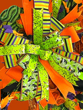 Load image into Gallery viewer, Whimsical Witch Hat Wreath, Halloween Wreath, Halloween Decor